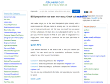 Tablet Screenshot of jobloader.com